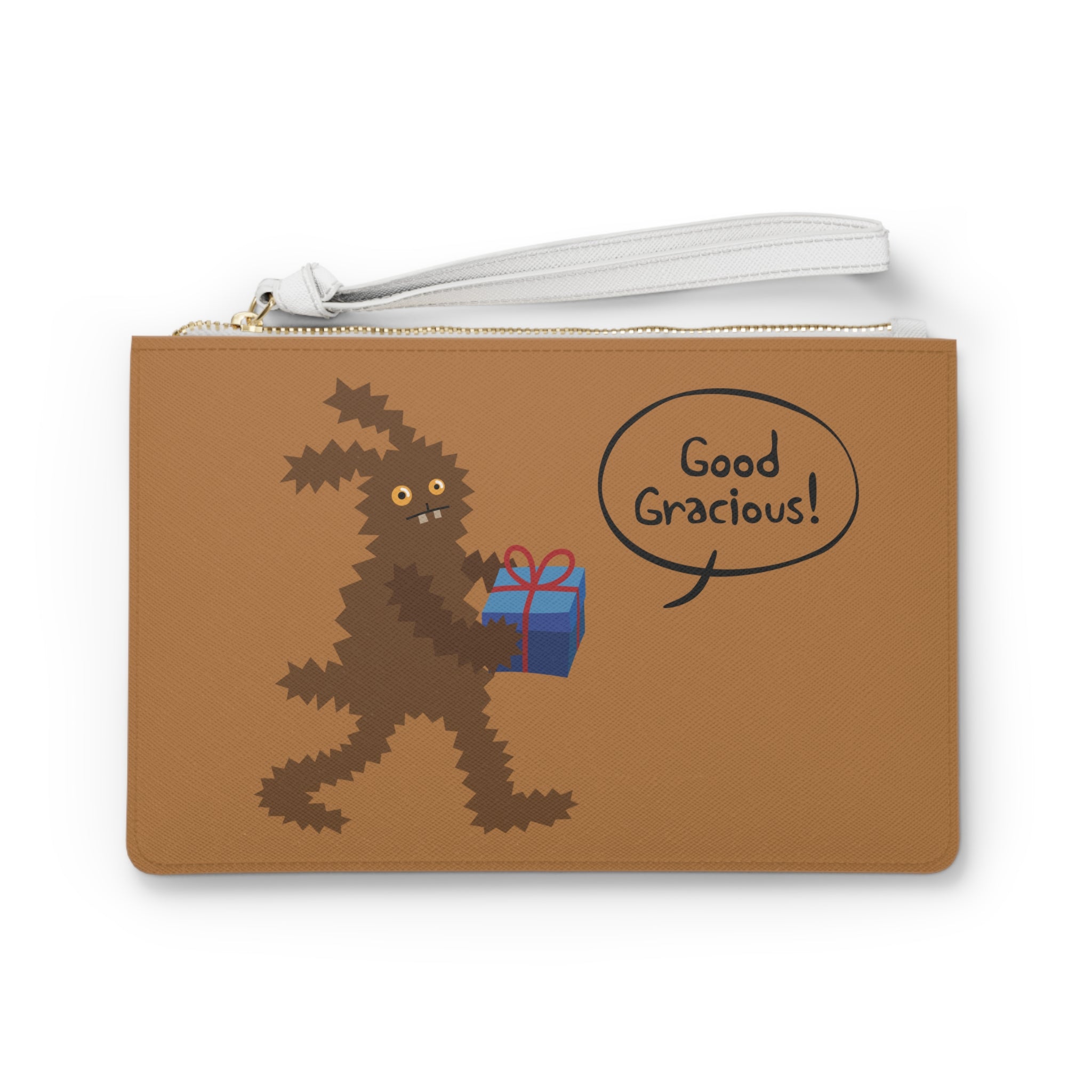Clutch_Good Gracious Bunny_Brown